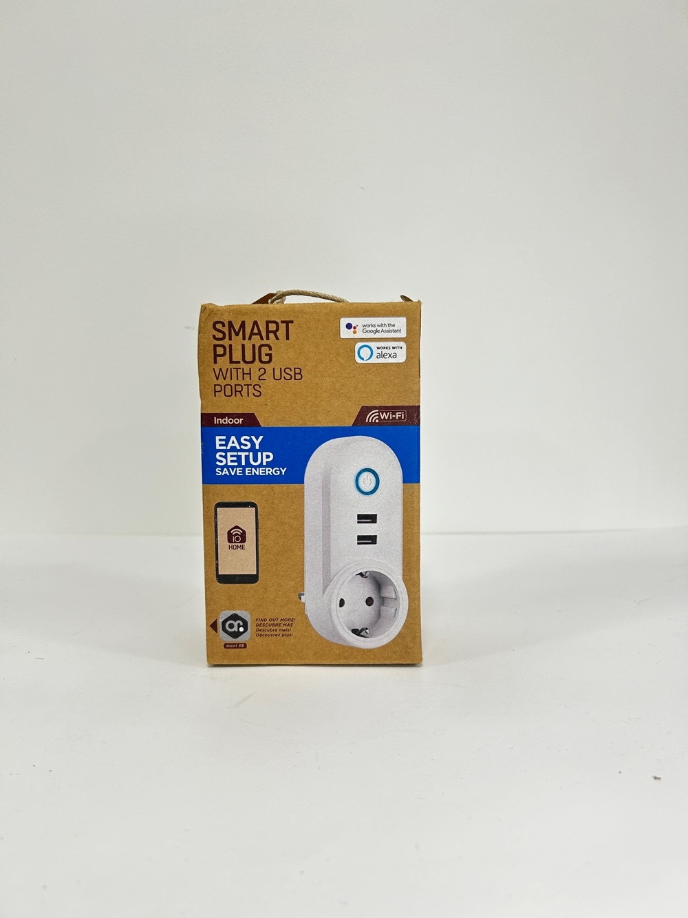 Enchufe Inteligente Wi-Fi con Puertos USB