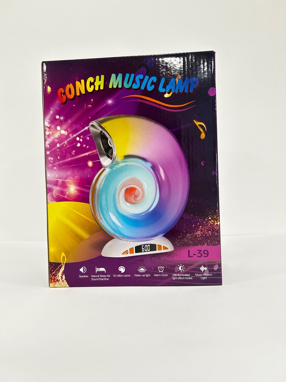 Lámpara Musical Concha L-39